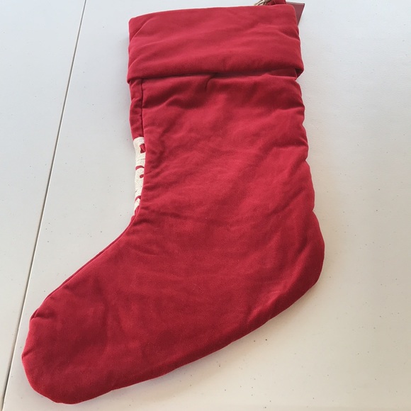 Pottery barn embroidered medallion stocking - Picture 4 of 5